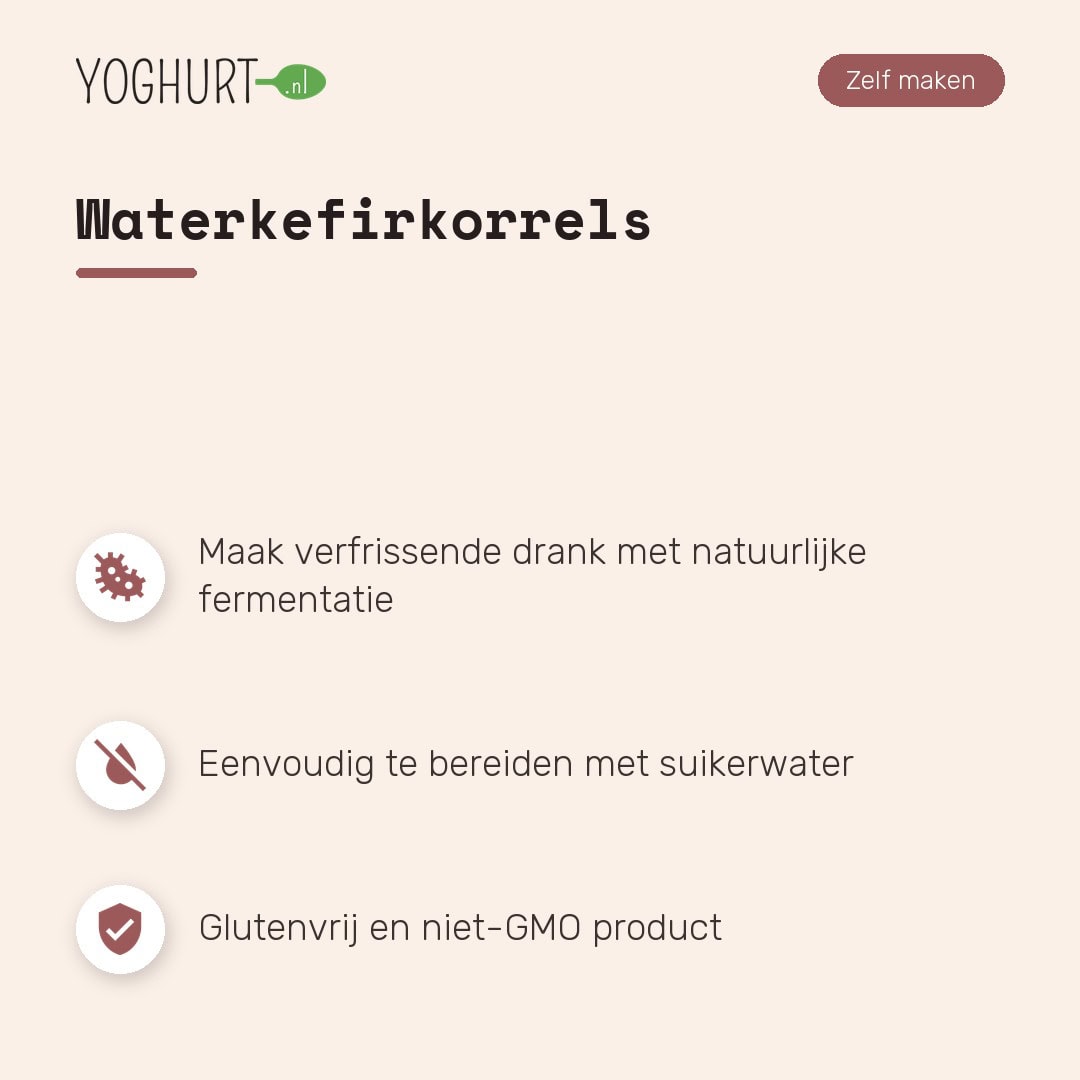 Fertiger Wasserkefir im Glas